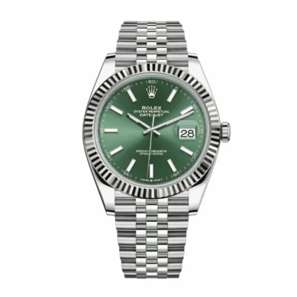 Rolex Datejust 126300 “Mint Green” Handcrafted Edition 1:1