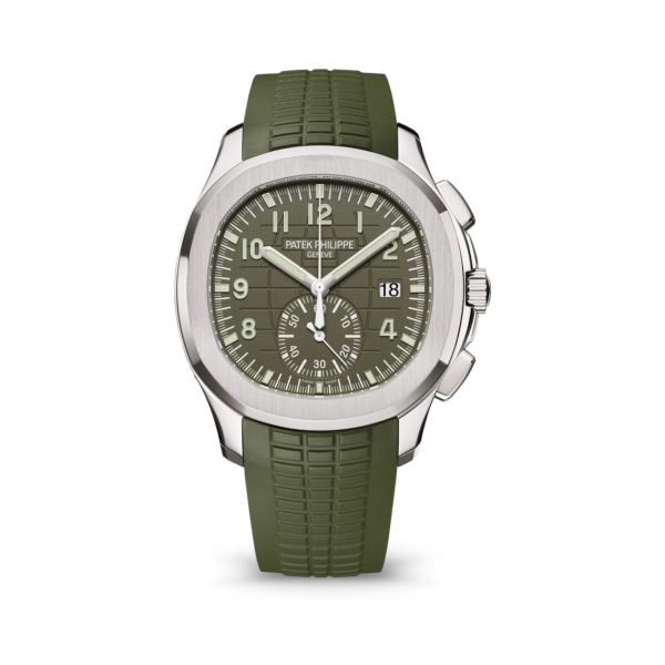 Patek Philippe Aquanaut Chronograph, 18k White Gold, 42,2mm, Ref# 5968G-010 1:1