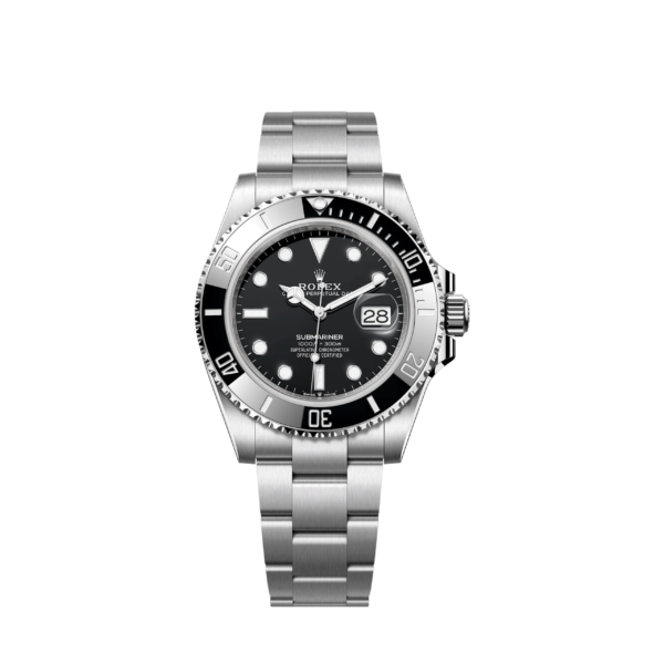 Rolex, Submariner Date 41, Stainless Steel, Black Ceramic, Black dial, 41mm, Oyster, Ref# 126610ln-0001 1:1