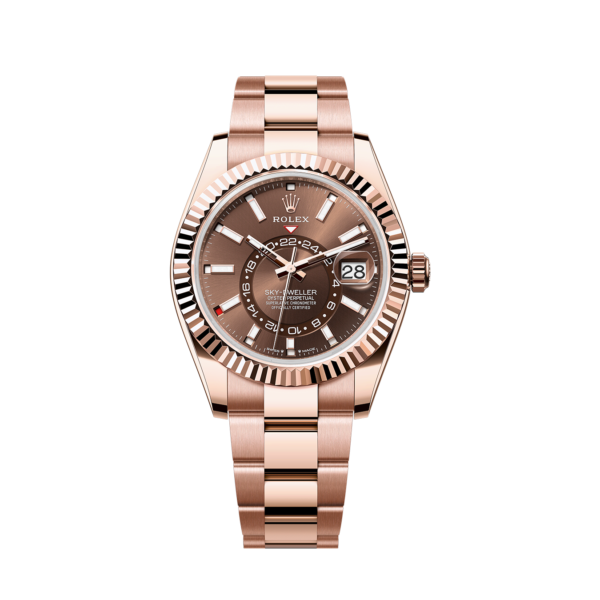 Rolex Sky-Dweller, 42mm, 18k Everose Gold, Ref# 336935-0002 1:1