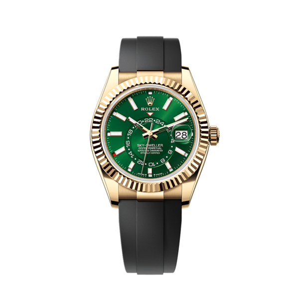 Unworn 2025, Rolex Sky-Dweller, 42mm, 18k Yellow Gold, Ref# 336238-0004, box & papers 1:1