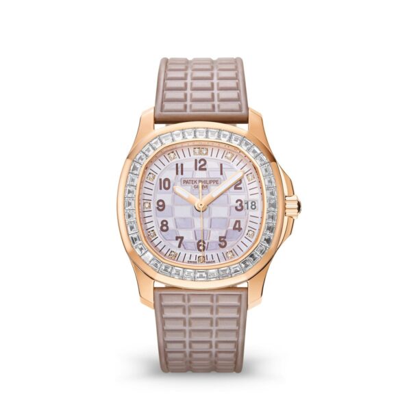 Patek Philippe Aquanaut Luce Haute Joaillerie, 18k Rose Gold, 35,6mm, Ref# 5072R-001 1:1