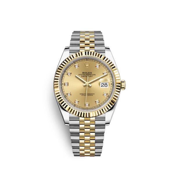 Rolex Datejust 41, 18k Yellow Gold and Stainless Steel, 41mm, Ref# 126333-0012 1:1