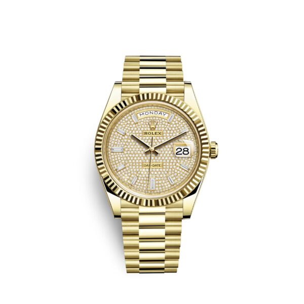 Rolex Day-Date, 40mm, 18k Yellow Gold, Ref# 228238-0054 1:1