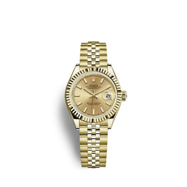 Rolex Lady-Datejust 28, 18k Yellow Gold, Ref# 279178-0003 1:1