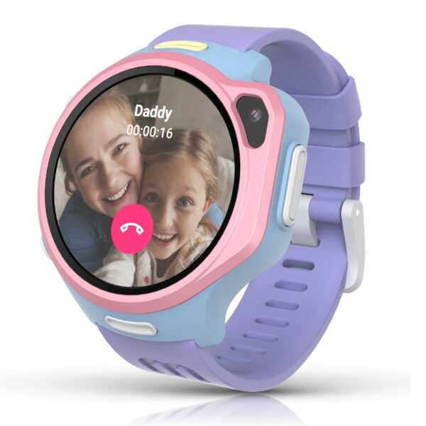 myFirst Fone R2 (Cotton Candy) - Kids Smartwatch Phone: GPS Safety, Video Call, SOS, eSIM, Care Call (Ages 5-12, North America)