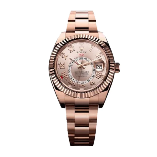 Rolex Sky-Dweller 326935 “Everose Gold” Handcrafted Edition 1:1