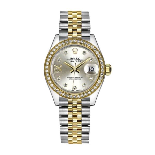 Rolex Lady-Datejust 279383RBR Champagne Diamond Master Quality 1:1
