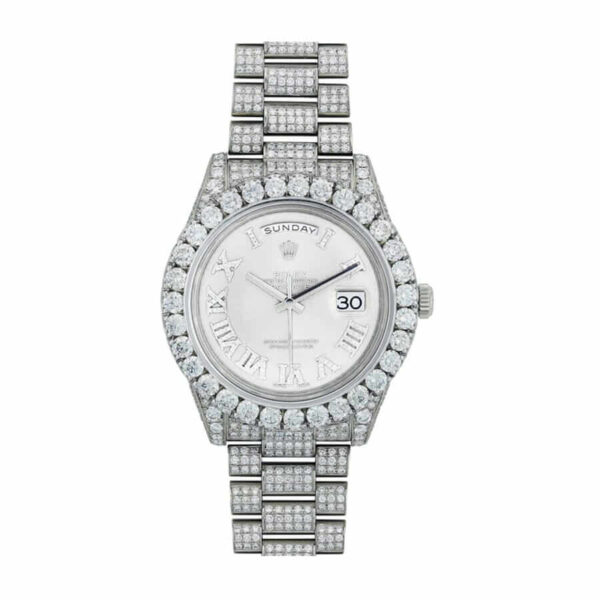 Rolex Day-Date II Diamond-Set Timepiece 218239 True 1:1