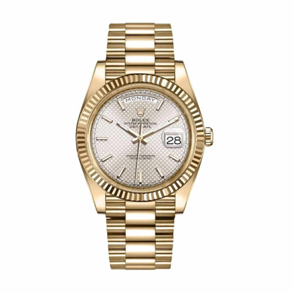 Rolex Day-Date 228238-0004 “Diagonal Silver” Premium 1:1
