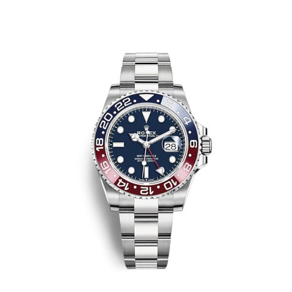Rolex GMT-Master II 18 ct white gold Ref# 126719BLRO-0003 1:1