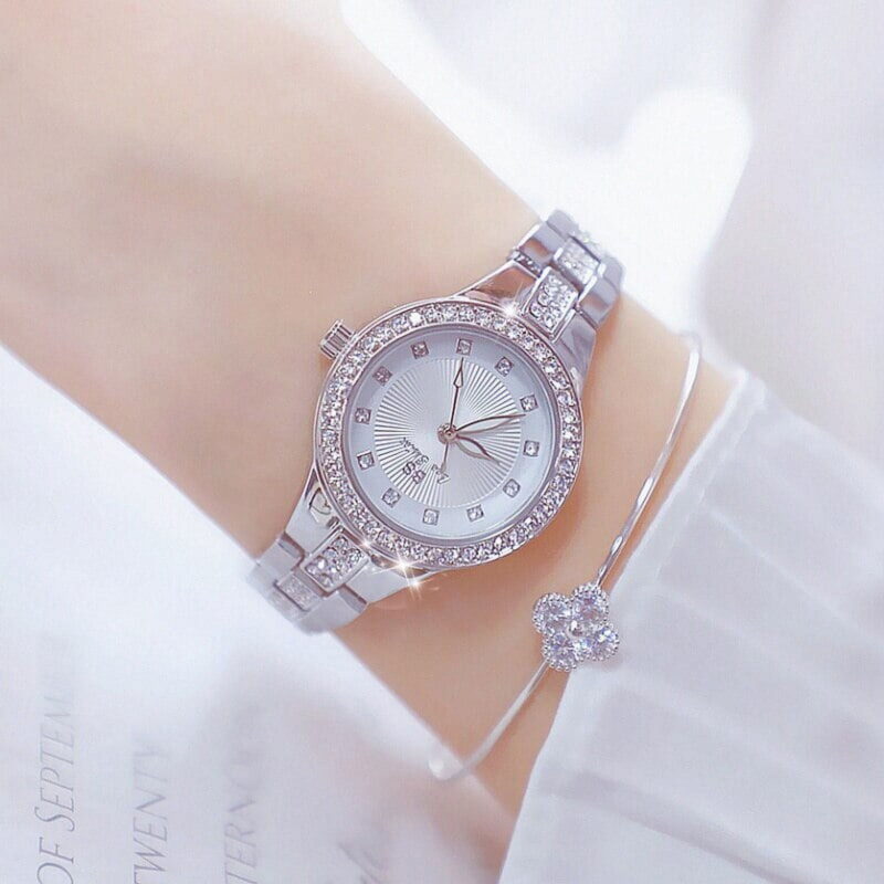 BS New Watch Chain Watch Ins Elegant Small Chain Women's Watch Quartz Watch Fashion