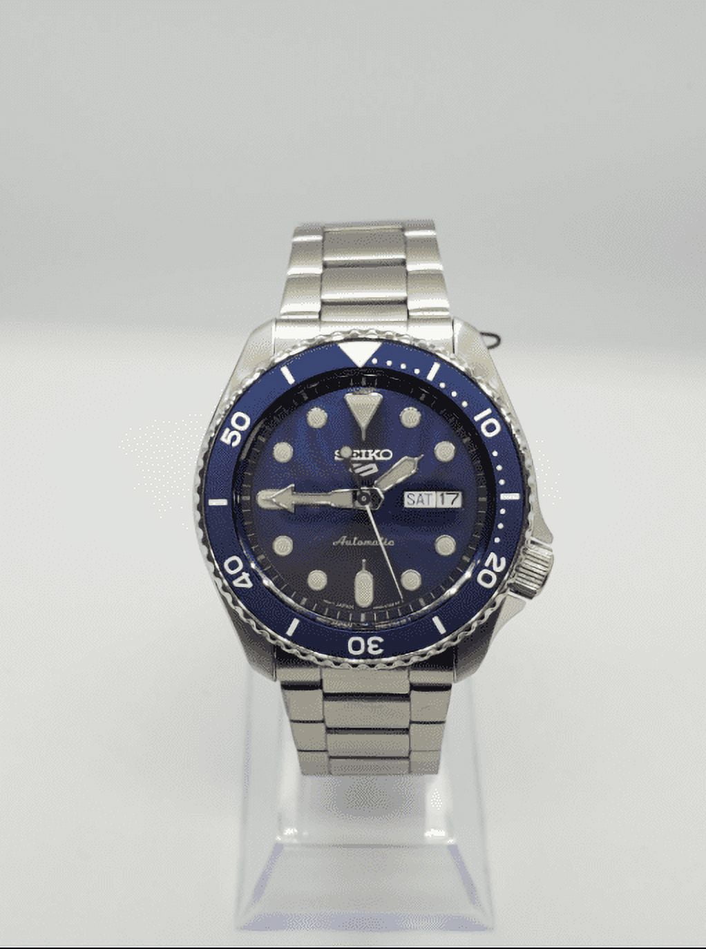 Seiko 5 Men's Day/Date Stainless Steel Automatic Watch SRPD51 - Image 4