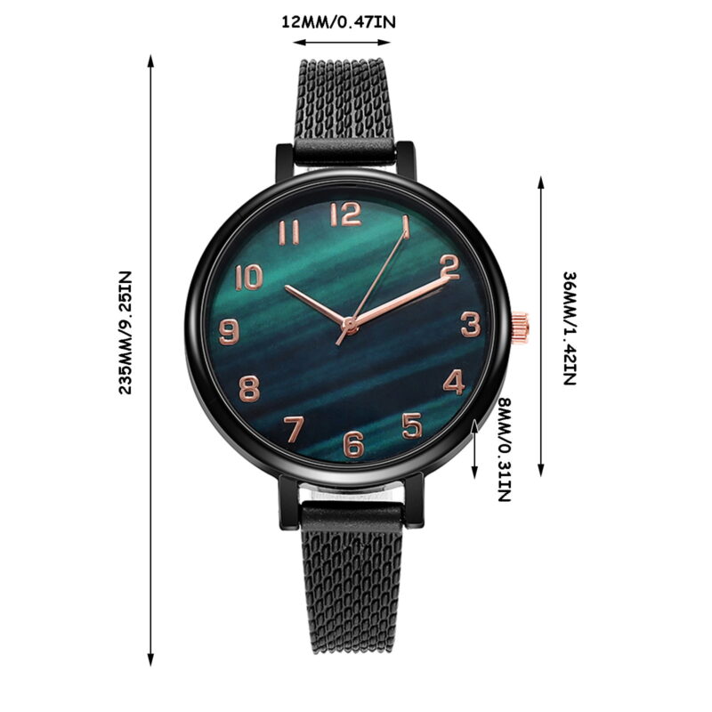 Guodhu Simplicity Womens Business Watch Elegant Women Classic Quartz Watch Ladies Fashion Casual Wrist Watches