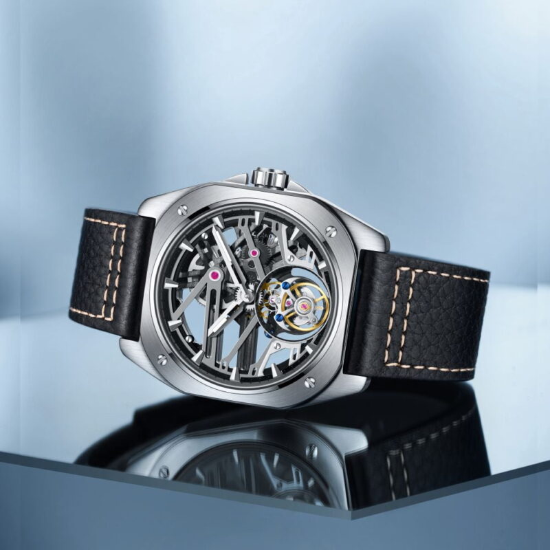 AESOP 2025 New 7067 Luxury Tourbillon Skeleton Mechanical Luxury Watches Waterproof Watch For Men Movement Sapphire Square Case