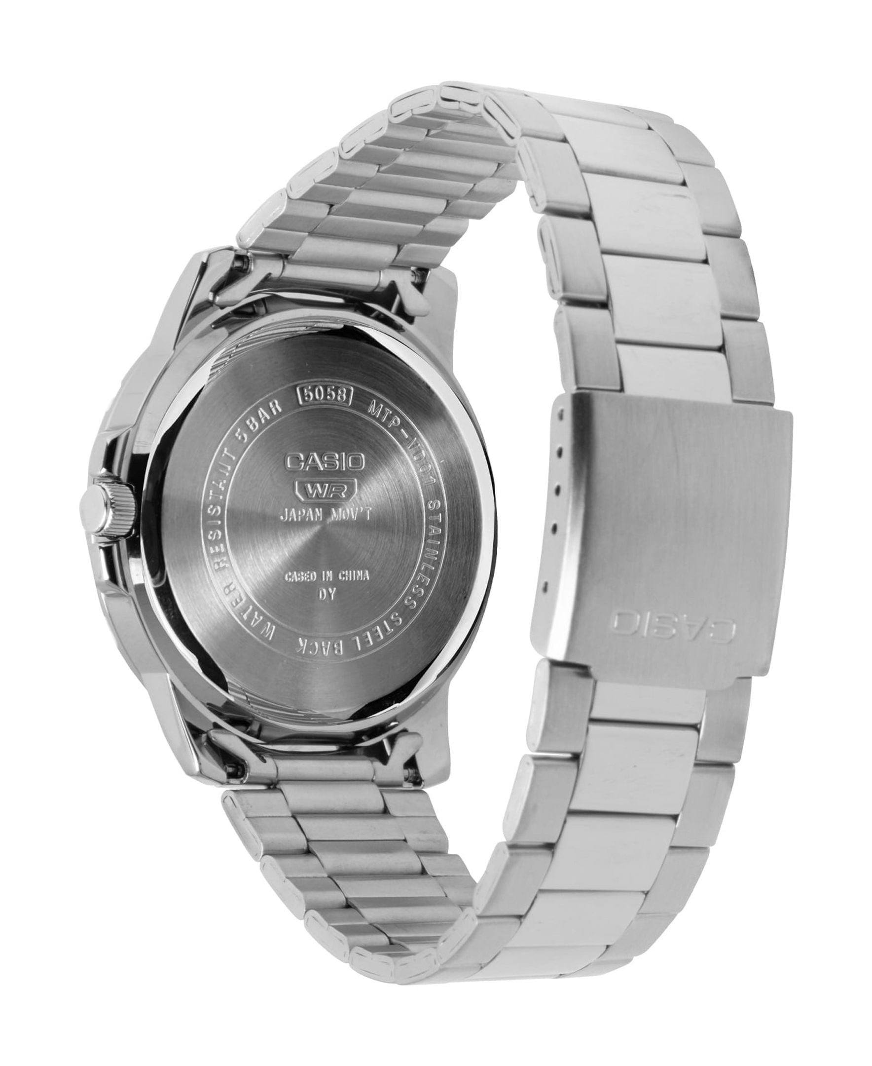 Casio Men's Diver-Style Stainless Steel Watch MTPVD01D-7EV - Image 5