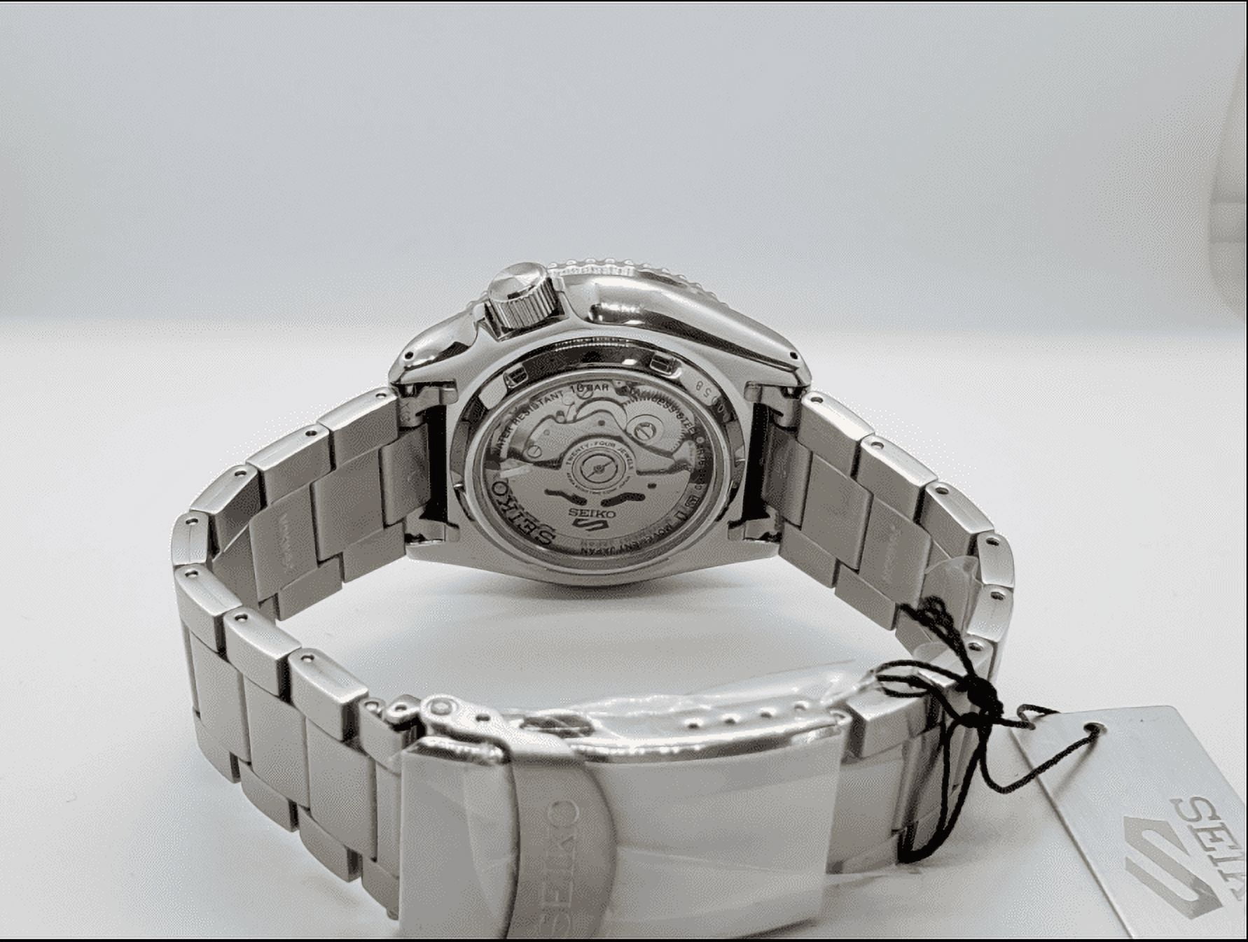Seiko 5 Men's Day/Date Stainless Steel Automatic Watch SRPD51 - Image 2