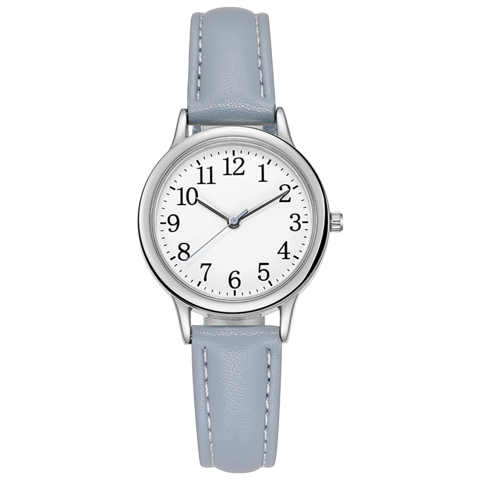 Transer Numerals Classic Fashion Leather Strap Watch Quality Gift Watch Women's Watch - Image 2