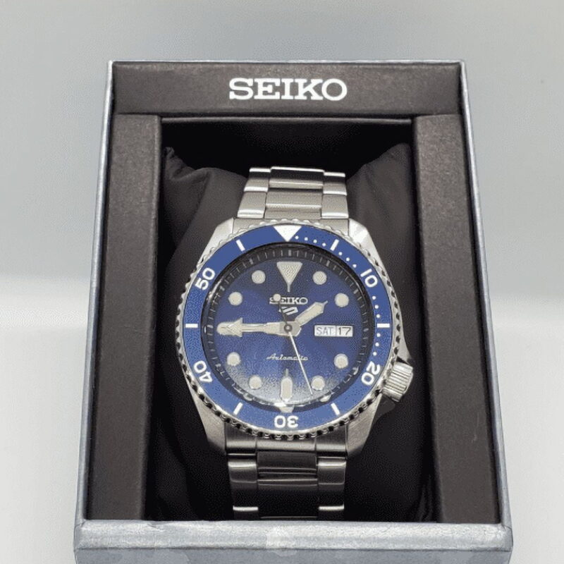 Seiko 5 Men's Day/Date Stainless Steel Automatic Watch SRPD51