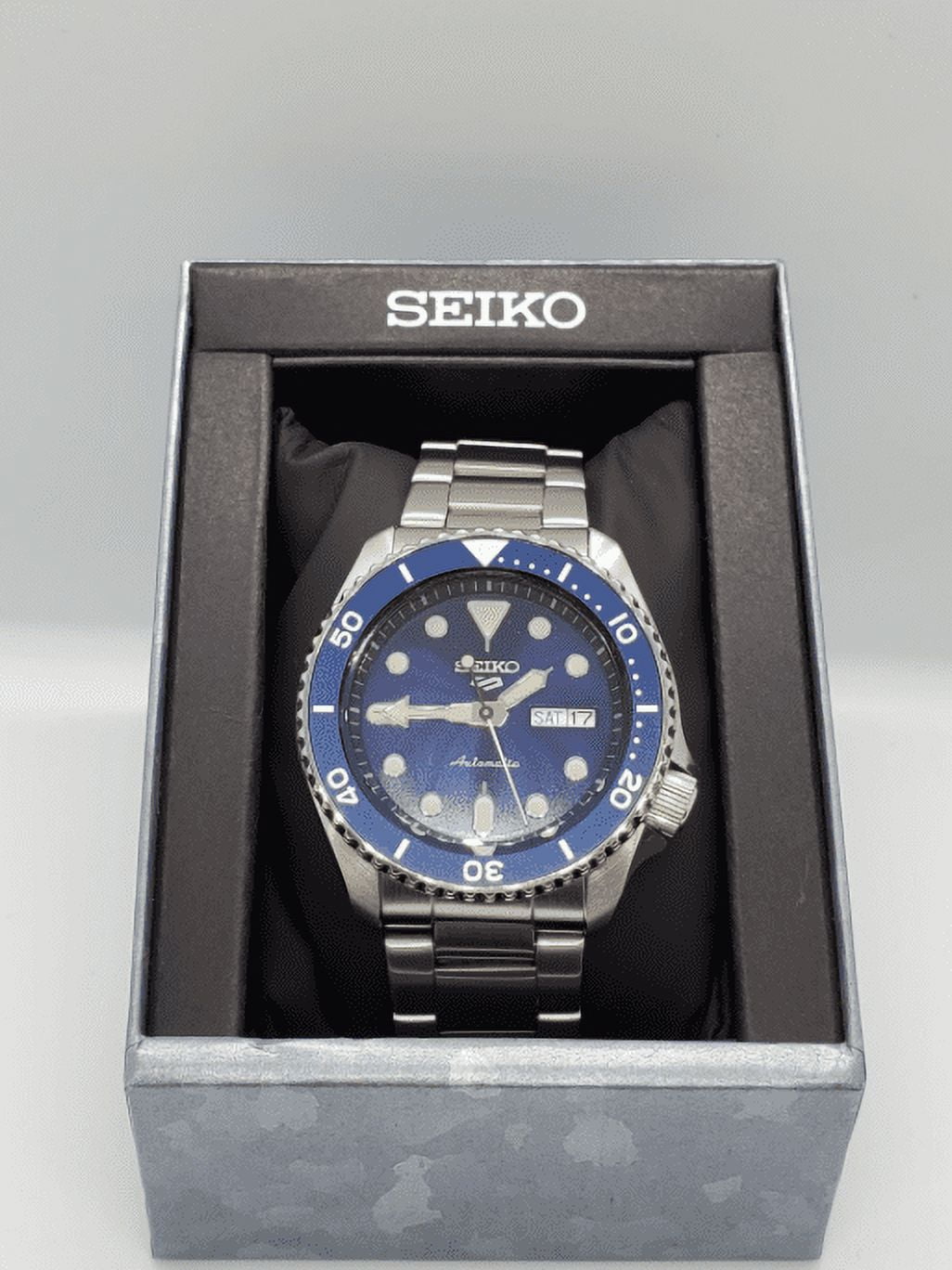 Seiko 5 Men's Day/Date Stainless Steel Automatic Watch SRPD51