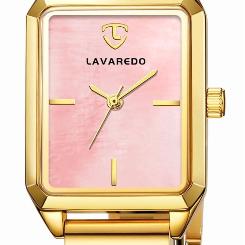 Watches for Women Luxury Ladies Quartz Wrist Watches with Stainless Steel Bracelet,Waterproof Square Ladies Watches Mother's Day Gifts for Women
