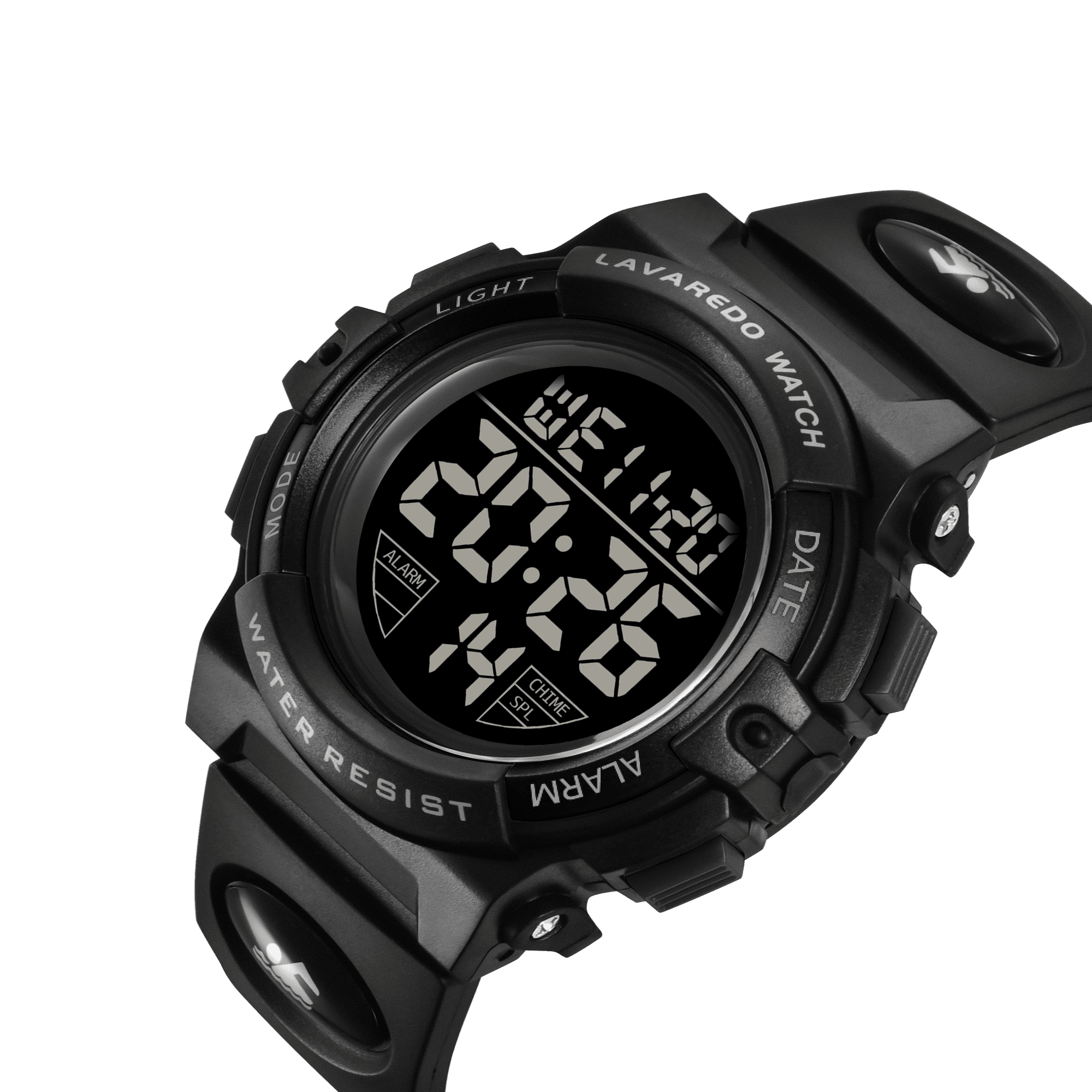 Digital Sports Watch for Age 4-15 Waterproof Watches with Alarm Stopwatch Wrist Watches for Age 4-15 Birthday Chriatmas Gift - Image 4