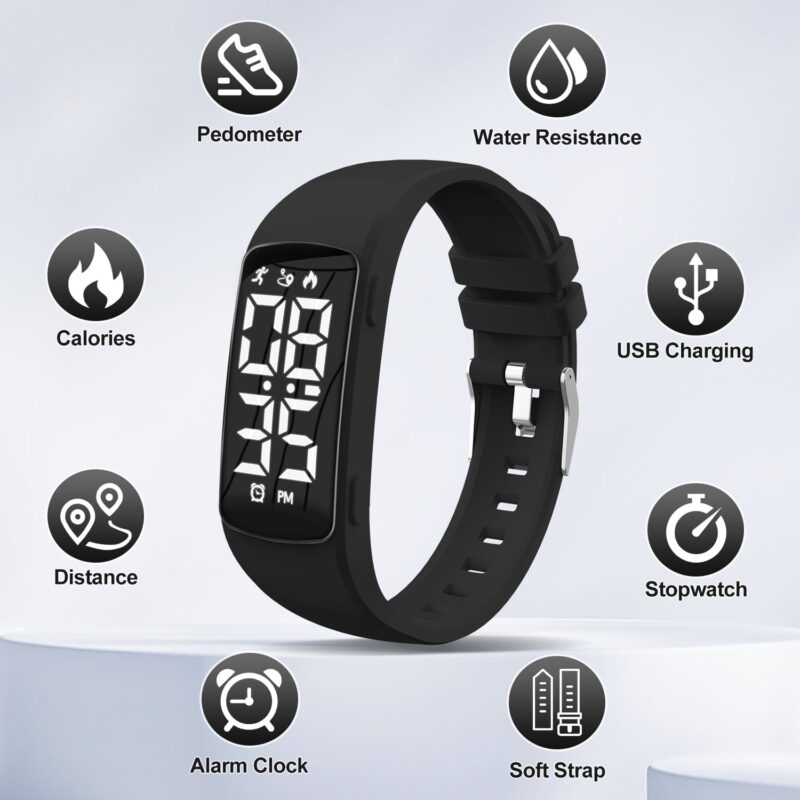 Kids Watch Digital Sport Watch Fitness Watch with Pedometer Waterproof Watch for Boys Girls Birthday Christmas Gift for Kids
