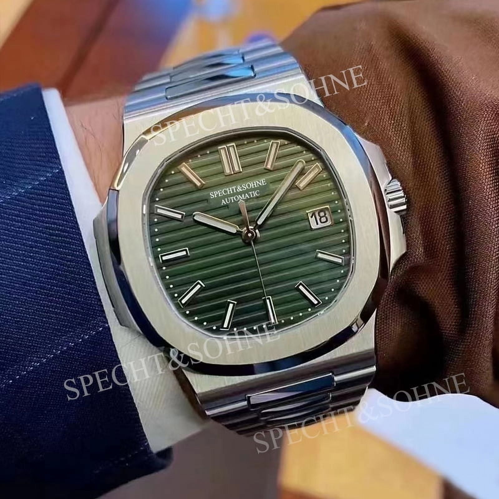 Specht & Söhne New Arrivals Fashion Automatic Mechanical Watches For Men Luminous Dial 42MM Steel Waterproof Classic 5711 Watch - Image 3