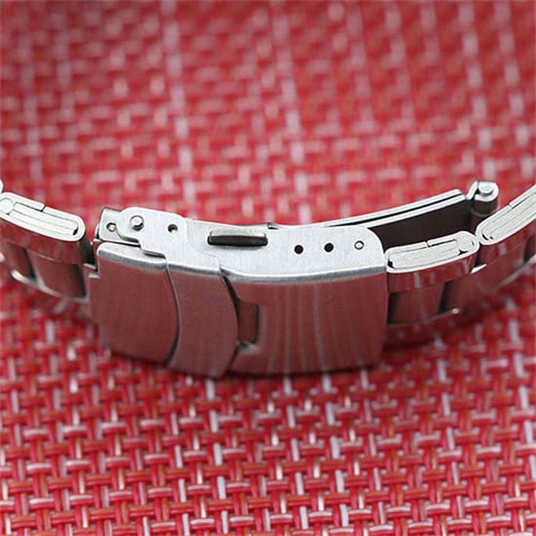 UDIYO Men Hand-Winding Skeleton Automatic Mechanical Stainless Steel Sport Wrist Watch - Image 6